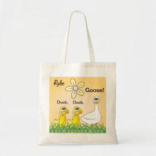 Tote Bag Personnalisez le canard, canard, oie du jour au