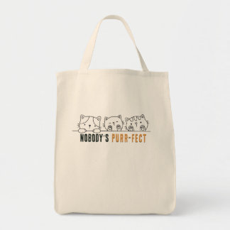 Tote Bag Personne n'est purr-fait