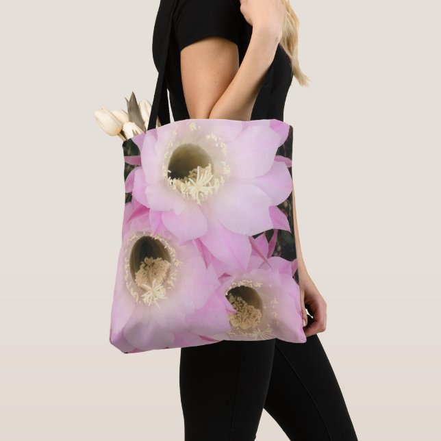 Tote Bag pétales du désert rose (De près)