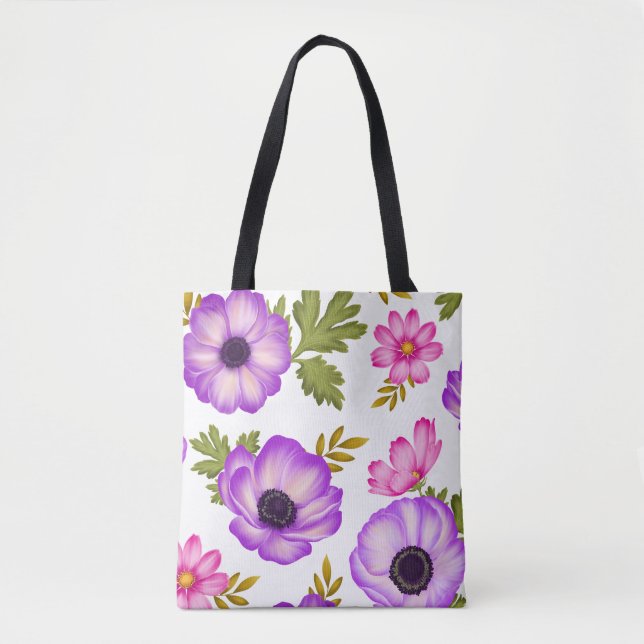 Tote Bag Pétales en Harmonie (Devant)