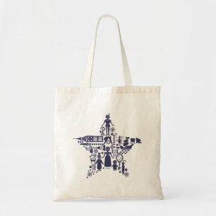 Tote Bag Peter Pan & Friends Star