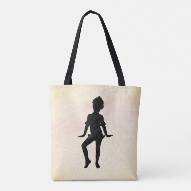 Tote Bag Petit Danseur Cutest Mellow jaune (Dos)