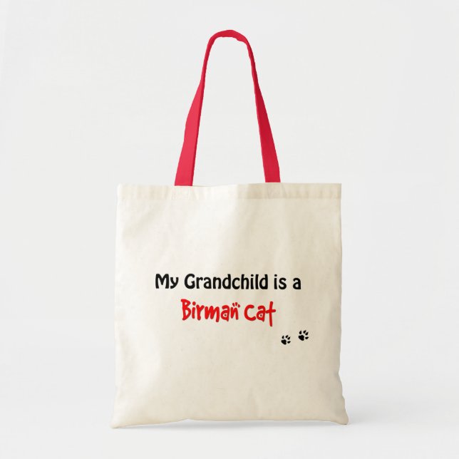 Tote Bag Petit-enfant de Birman (Devant)