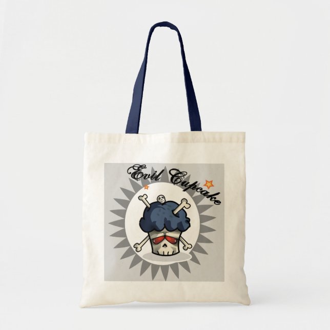 Tote Bag Petit gâteau mauvais - os (Devant)
