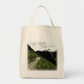 Tote Bag "Petite Chambre. Yard énorme." Épicerie orientée
