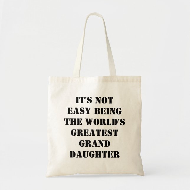 Tote Bag Petite-fille (Devant)