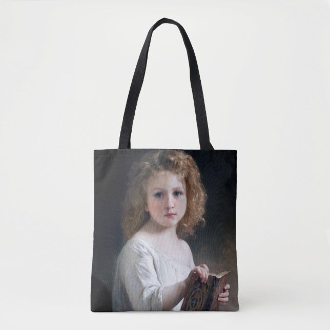Tote Bag Petite fille, Bouguereau (Devant)