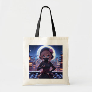 Tote Bag Petite fille guerrière ninja