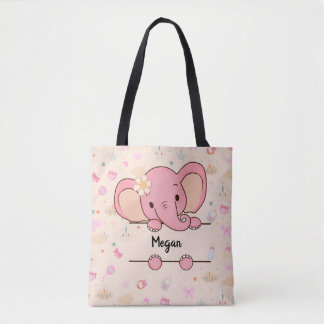 Tote Bag Petite fille personnalisée Fourre-tout