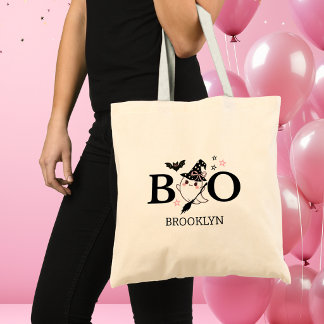 Tote Bag Petite Fille Rose Halloween Anniversaire