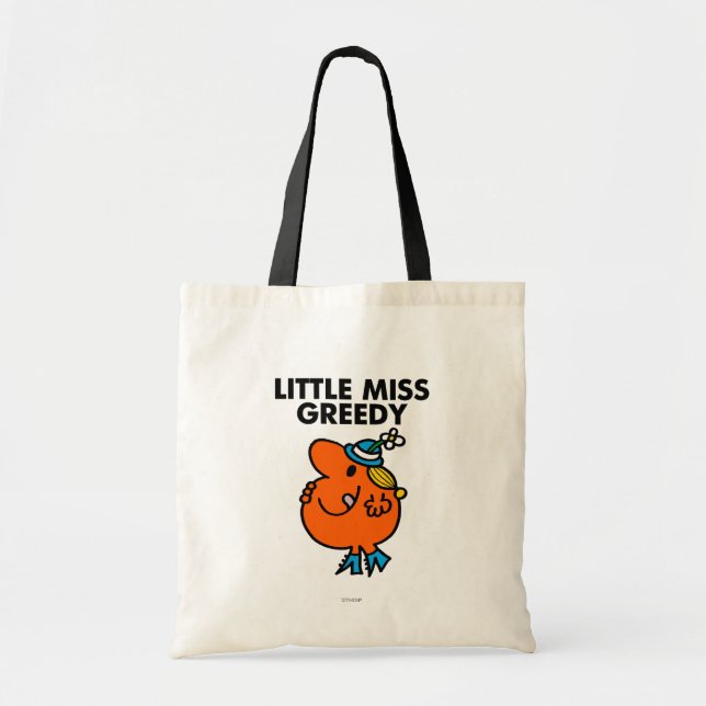 Tote Bag Petite Miss Greedy Lique Ses Lèvres (Devant)