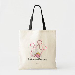 Tote Bag Petite Mlle Princesse   Couronne rose géante