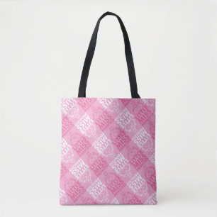 Tote Bag Petite Mlle Princesse   Joli En Motif rose