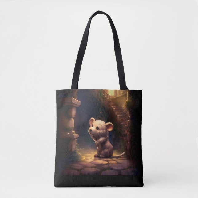 Tote Bag Petite souris adorable (Devant)