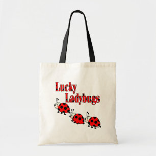 Tote Bag Petites coccinelles chanceuses