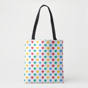 Tote Bag Petits Coeurs   LH-04  
