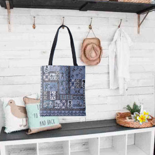 Tote Bag Petroglyph Tapa