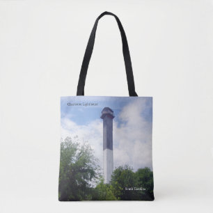 Tote Bag Phare de Charleston sur fourre-tout