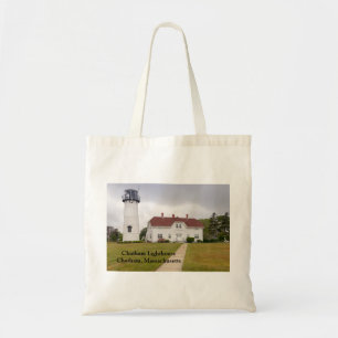 Tote Bag Phare de Chatham dans le Massachusetts de Chatham