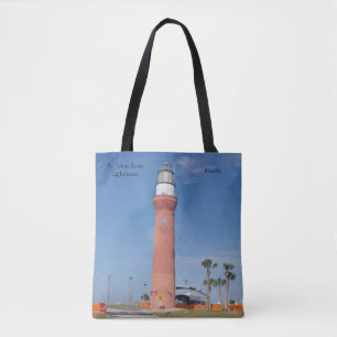 Tote Bag Phare de la rivière St. Johns sur fourre-tout