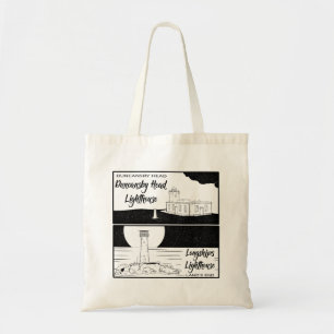 Tote Bag Phare de Land's End John o'groats