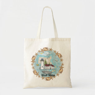 Tote Bag Phare de Massachusetts Shells