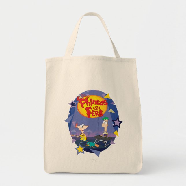 Tote Bag Phinées et Ferb 1 (Devant)