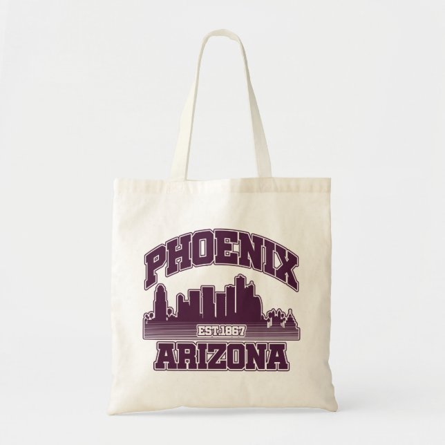 Tote Bag Phoenix, Arizona (Devant)