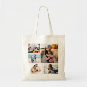 Tote Bag Photo Collage Idées De Cadeaux Créer 5 Photos
