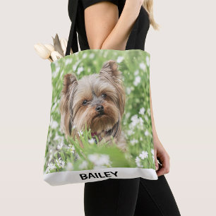 Tote Bag Photo de compagnie personnalisé avec nom