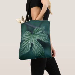 Tote Bag Photo de la nature à feuilles vertes