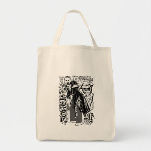 Tote Bag Photo de typographie de joker du peloton de