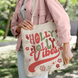 Tote Bag Photo de vacances aux vibes rétro funky et joyeuse