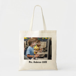 Tote Bag Photo et texte faits sur commande de classe de