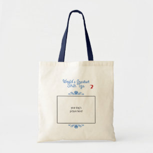 Tote Bag Photo faite sur commande ! Mondes plus grand Shih