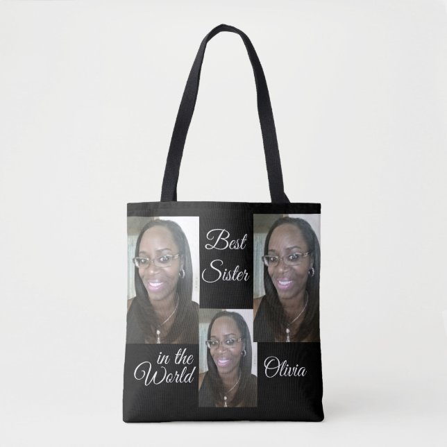TOTE BAG PHOTO PERSONNALISÉE (Devant)