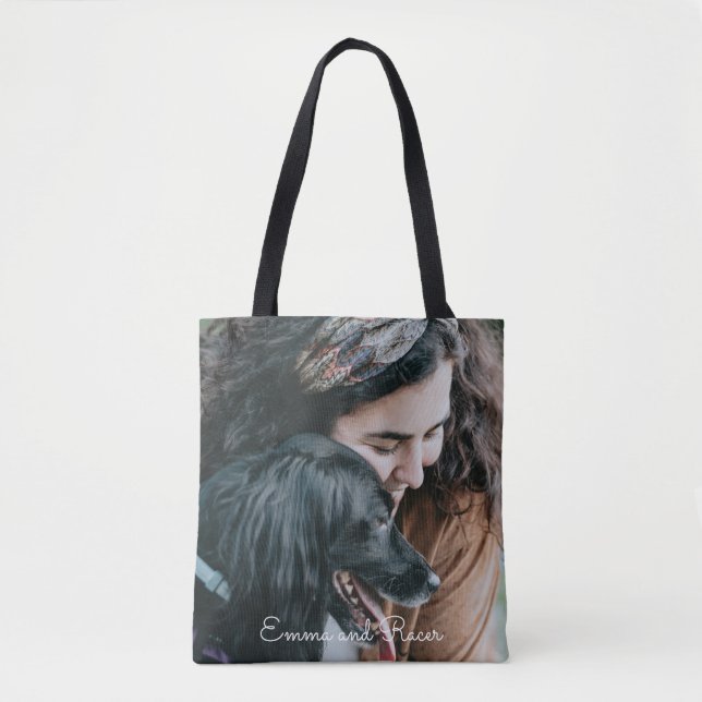 Tote Bag Photo personnalisée 2 côté (Devant)