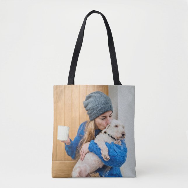 Tote Bag Photo personnalisée 2 côté (Devant)