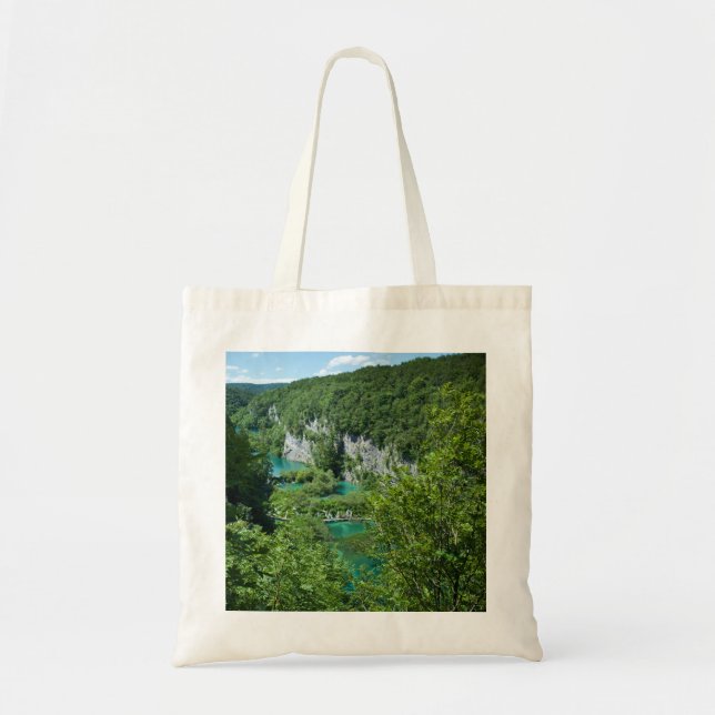 Tote Bag Photographie de voyage Croatie Lac Paysage de mont (Devant)