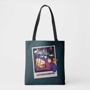 Tote Bag Photographie d'un accident de bagages Tom & Jerry