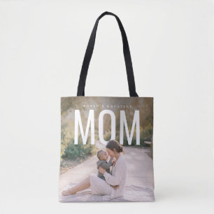 Tote Bag PhotoPop Mondial Meilleure Maman Photo Personnalis