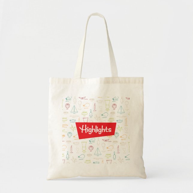 Tote Bag Photos cachées avec logo Fourre-tout (Devant)