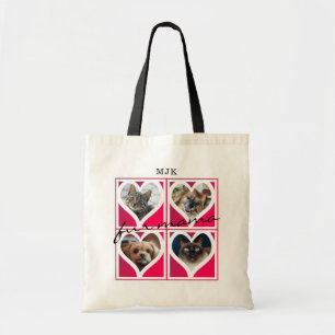 Tote Bag Photos du Coeur des animaux FUR MAMA (titre modi
