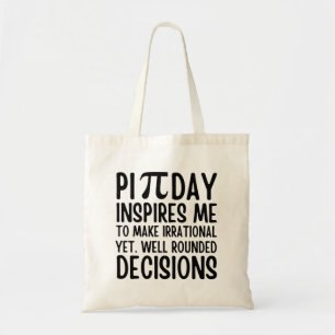 Tote Bag Pi Day Funny