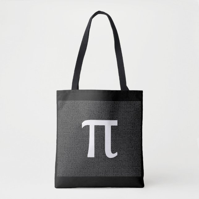 Tote Bag Pi - L'Enseignant Mathématique Irrationnel Constan (Devant)