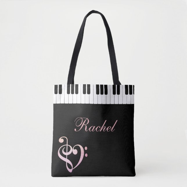 Tote Bag Piano Fourre-tout (Devant)