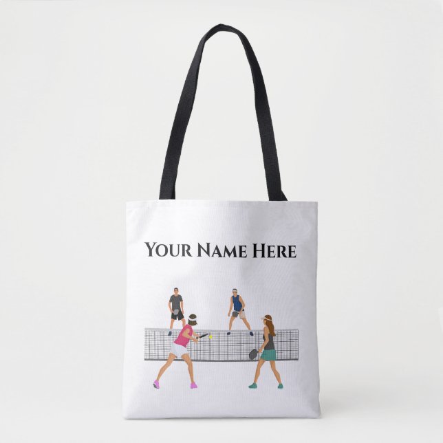 Tote Bag Pickleball Fourre-tout (Devant)
