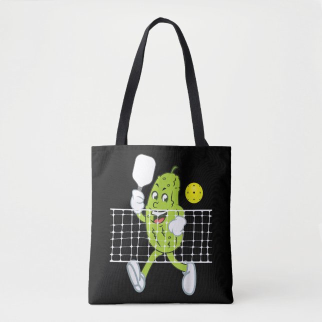 Tote Bag Pickleball Jouer - Drôle Pickleball Paddle (Devant)