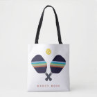 Pickleball Nom personnalisé Pagaies rayées