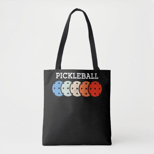 Tote Bag Pickleball Player (Devant)